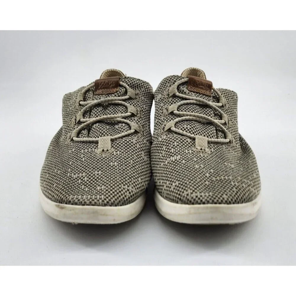 OluKai‎ Women's Hale'iwa LiHa'a Slip on Sneakers Shoes Mesh Gray/Beige Size 9